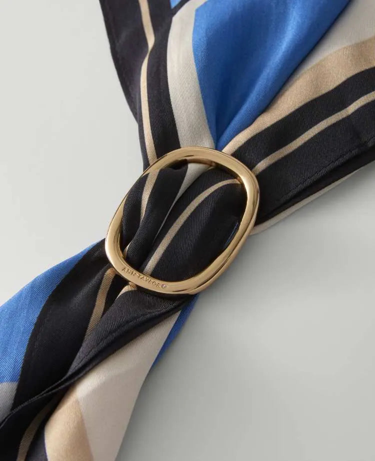 Oval Scarf Ring