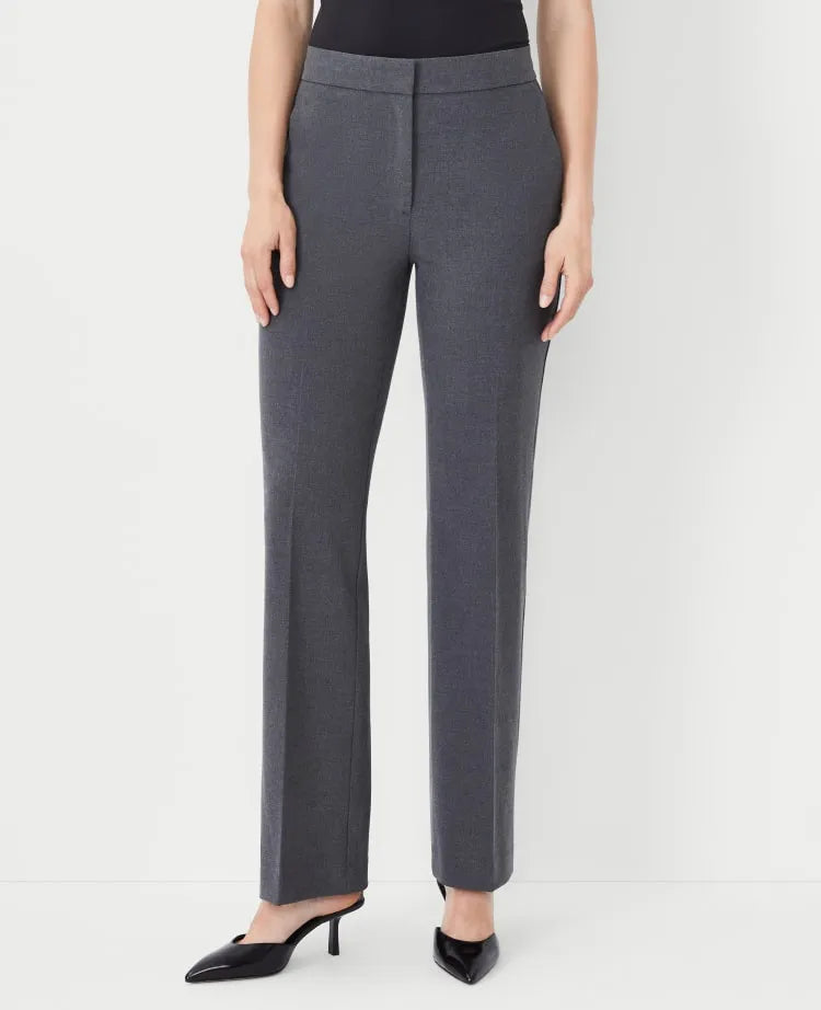 The Petite High Rise Trouser in Seasonless Stretch - Curvy Fit