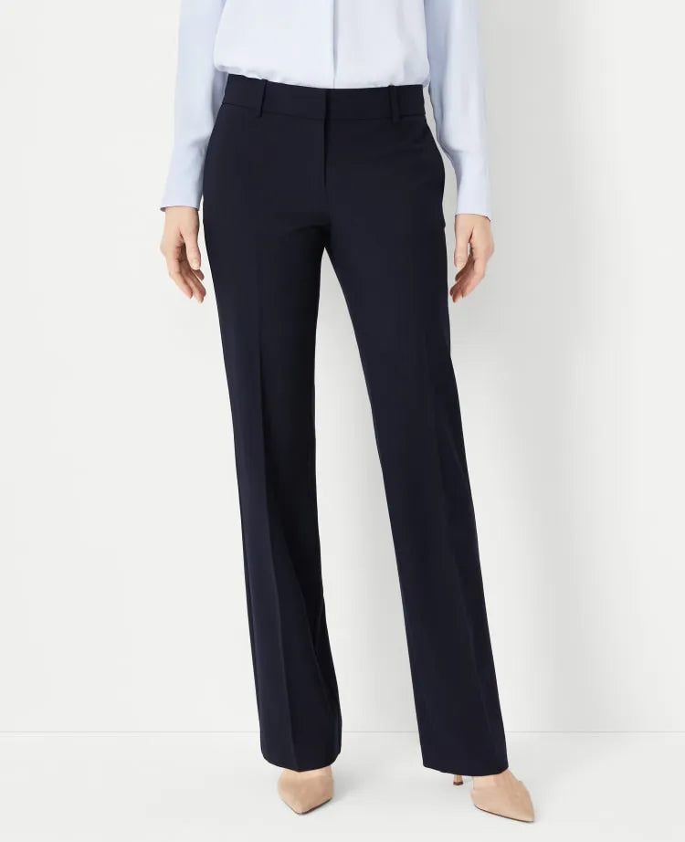 The Petite Trouser in Seasonless Stretch — Curvy Fit
