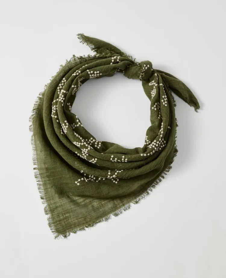 Embroidered Scarf