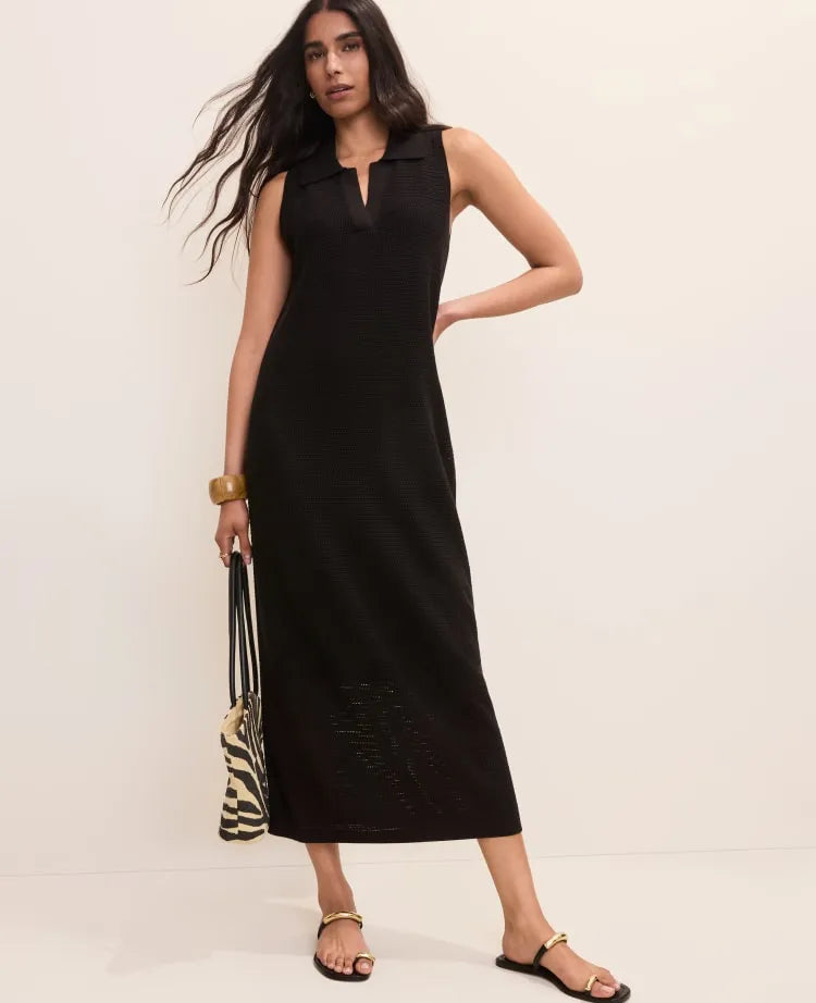 Collared Sweater Dress