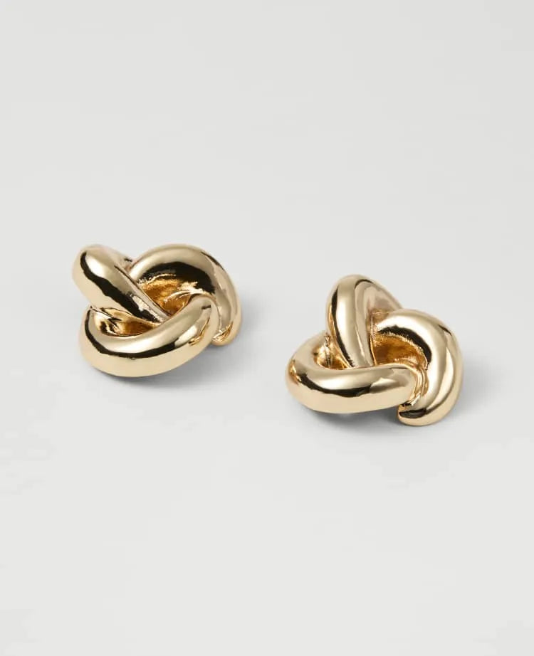 Twisted Stud Earrings