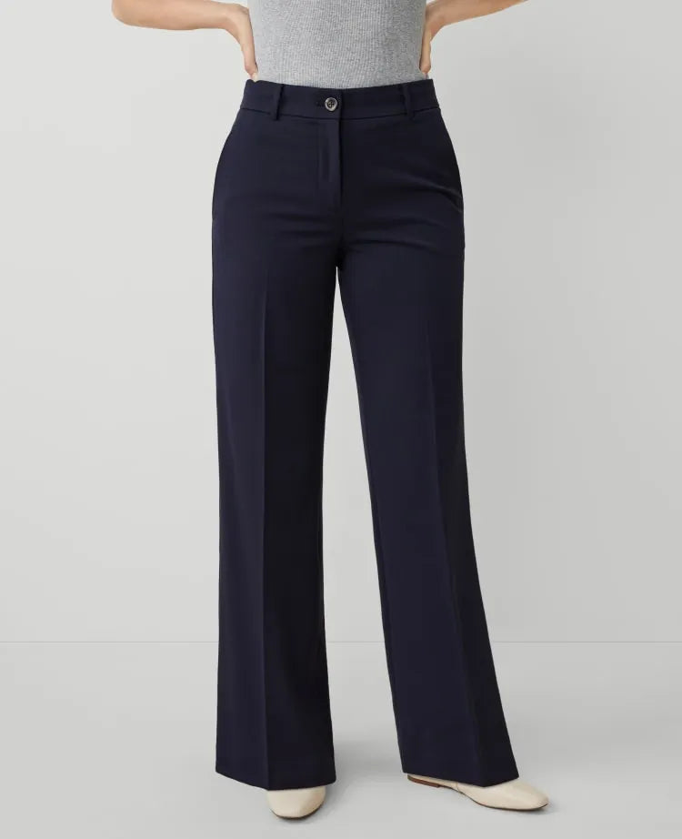 The Petite Perfect Wide-Leg Pant — Curvy Fit