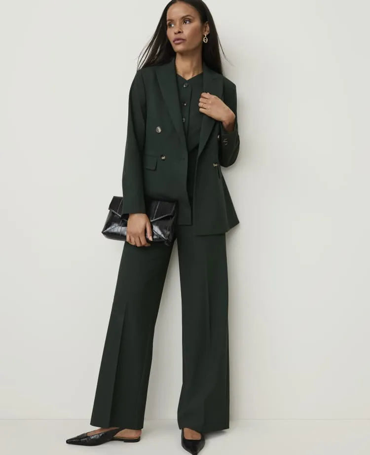 The Wide-Leg Pant in Seasonless Stretch