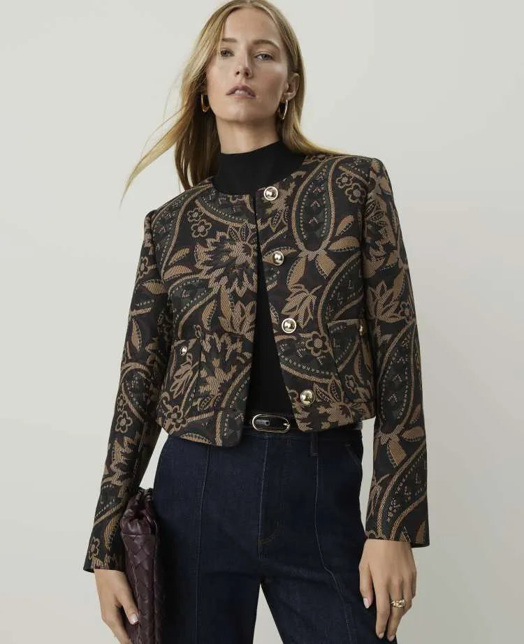 The Paisley Patch Pocket Jacket