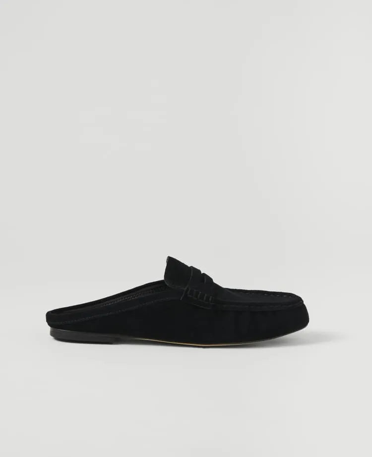 Weekend Suede Loafer Slide