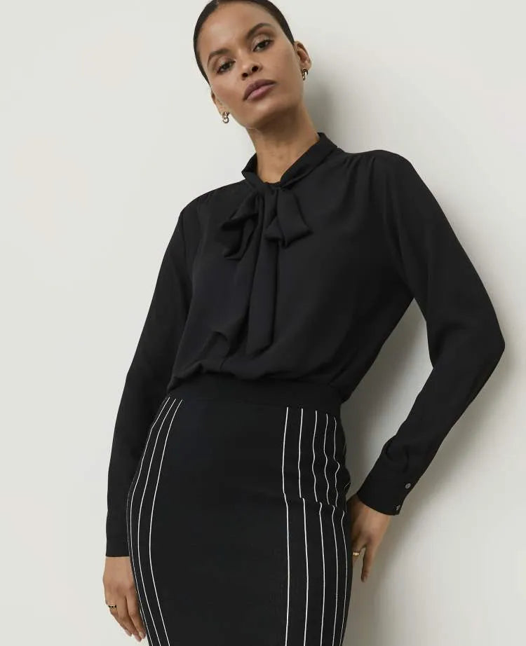 Petite Bow Blouse