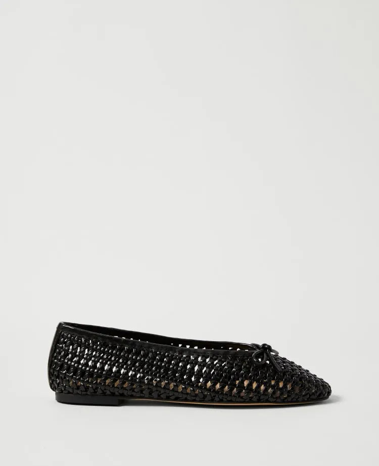 Weekend Woven Bow Ballet Flat