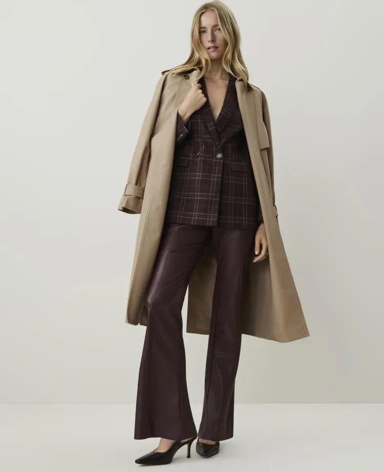 The Petite Plaid Crosby Blazer