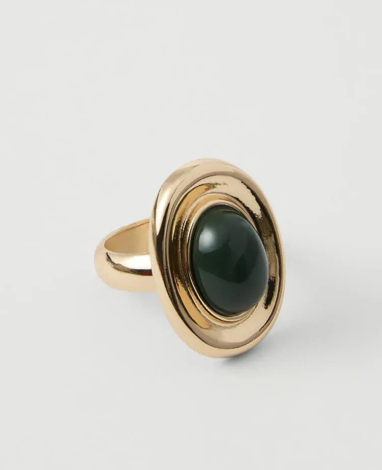 Oval Stone Ring