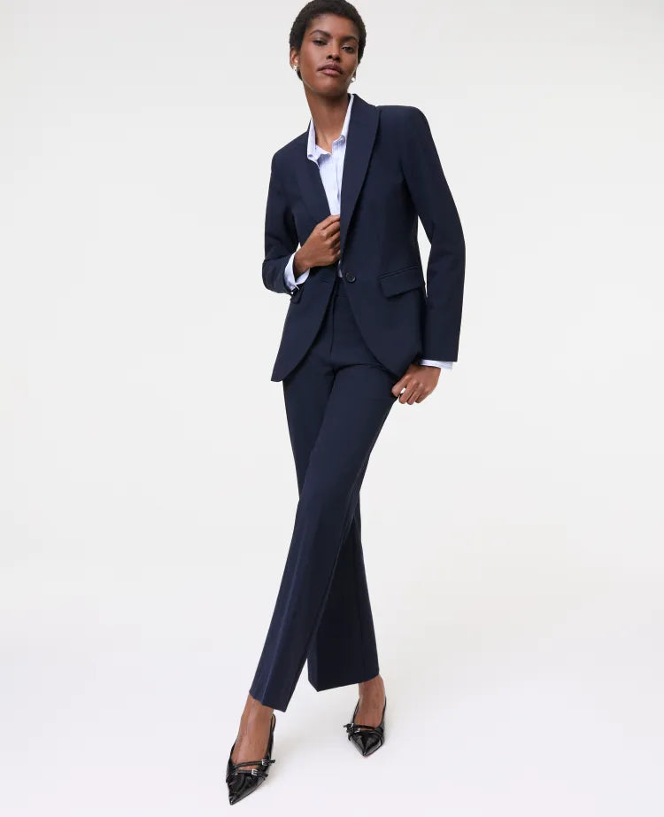 The Flare Ankle Pant in Seasonless Stretch