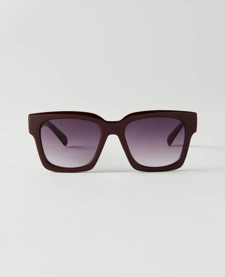 Oversized Curved Square Sunglasses