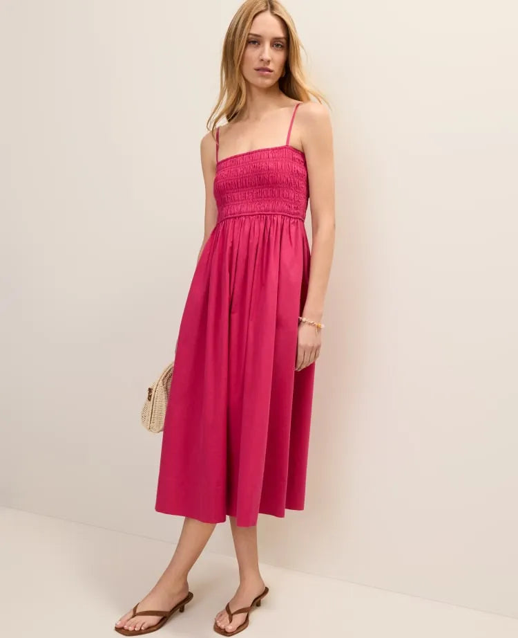 Weekend Smocked Maxi Dress