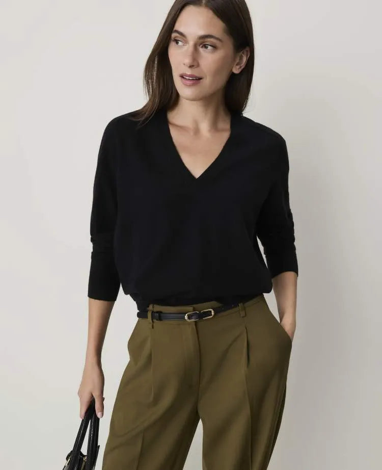 Petite V-Neck Sweater