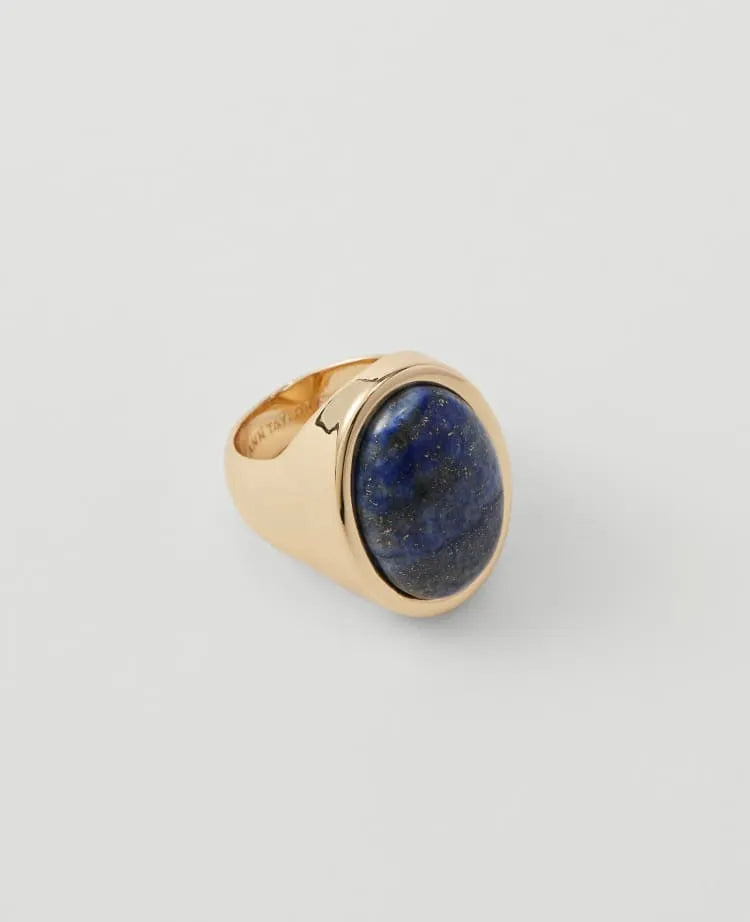 Oval Lapis Ring