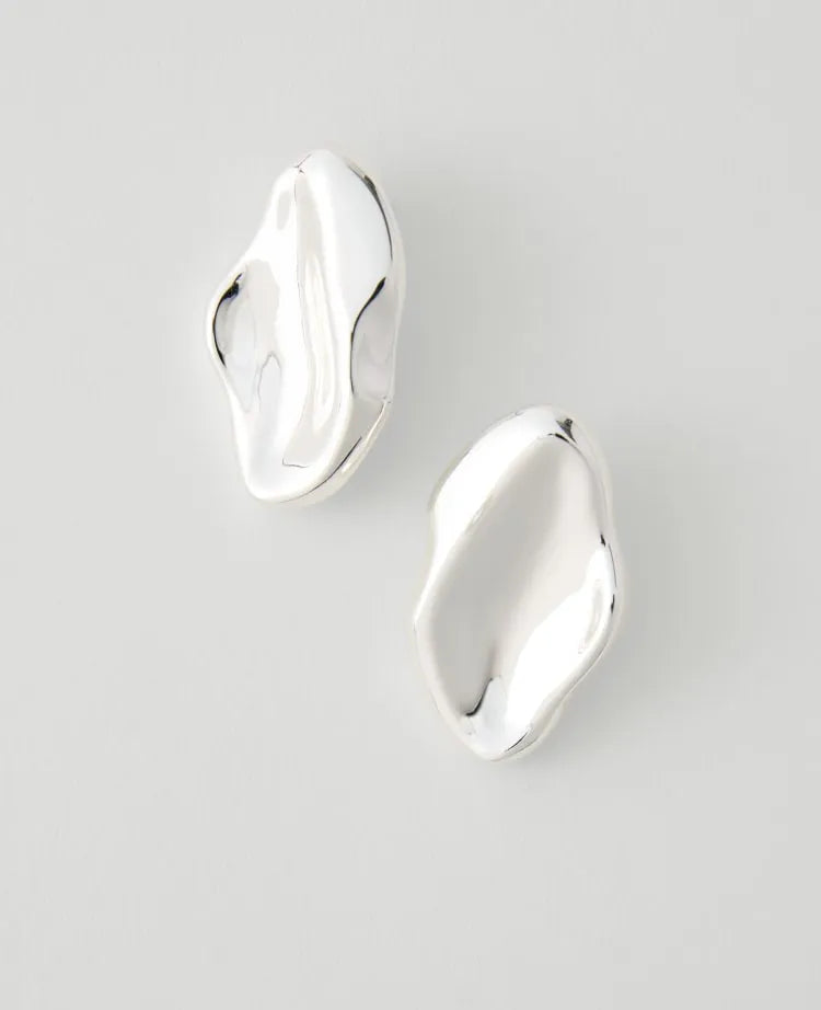 Disc Drop Earrings