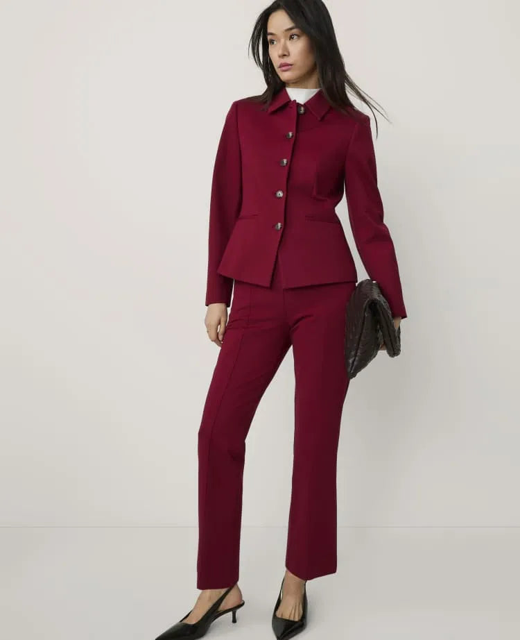 The Slim Ankle Pant in Ponte