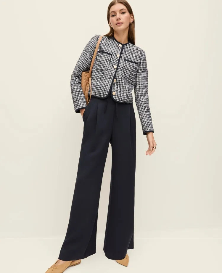 Weekend Easy Fit Wide-Leg Pant