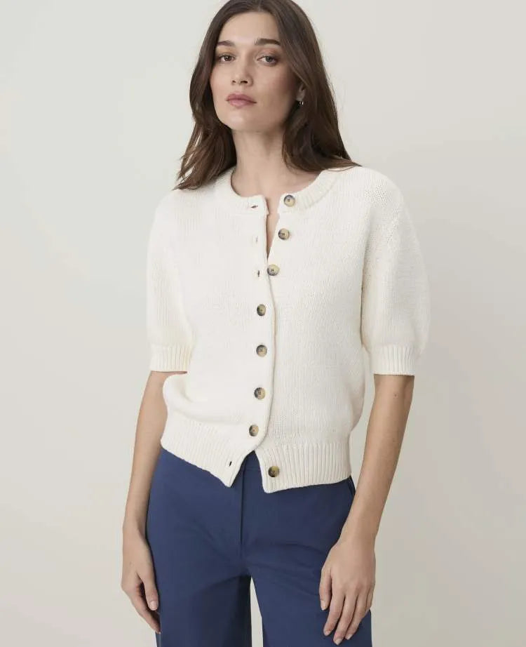 Weekend Short Sleeve Cardigan