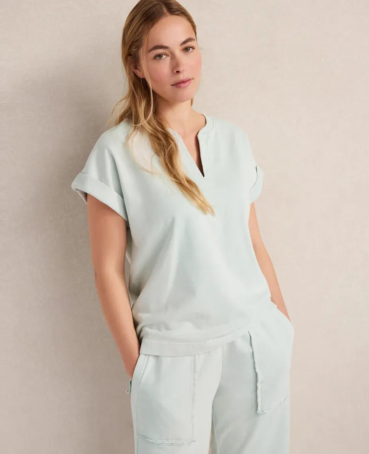 Haven Well Within Garment-Dyed Organic Cotton Terry Tee