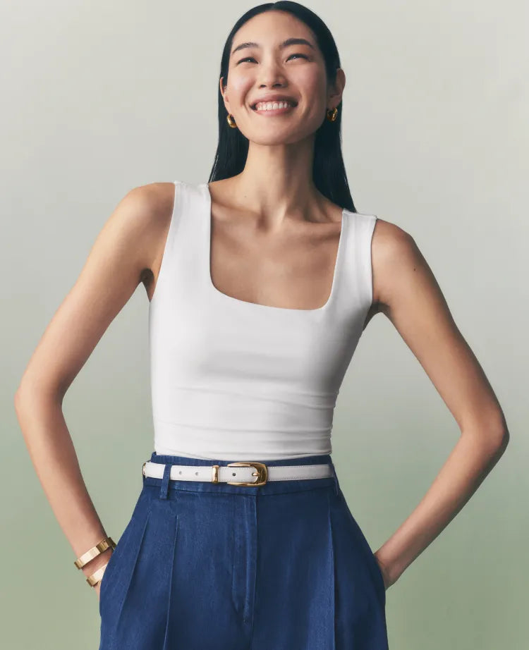 Square Neck Tank Top
