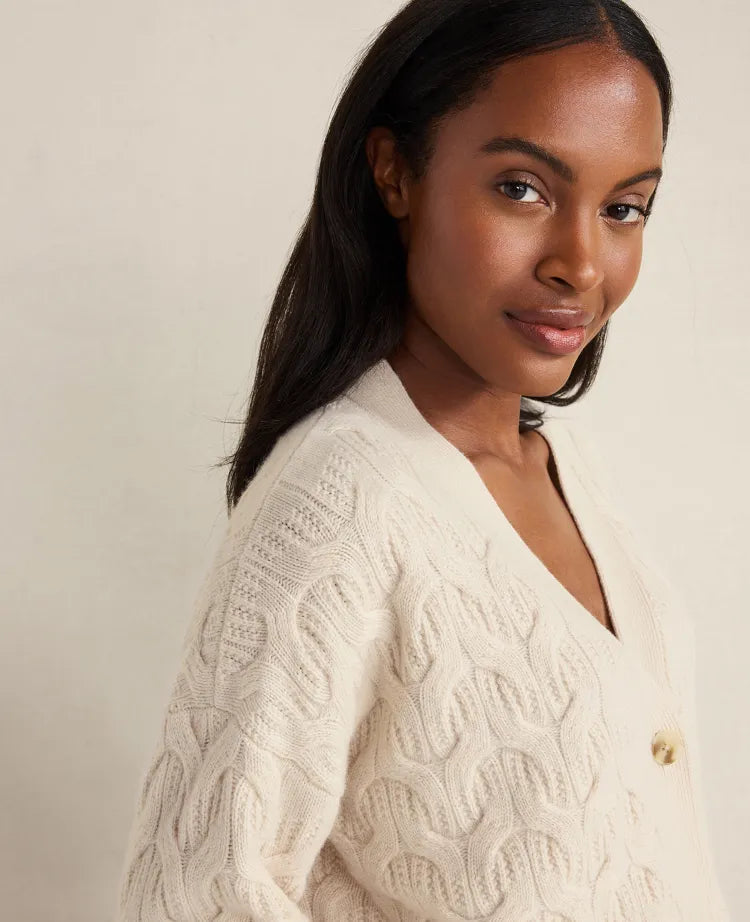 Haven Well Within Cashmere Cable Cardigan