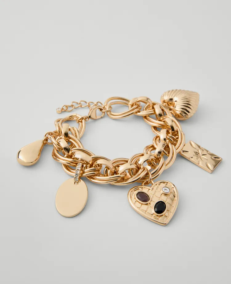 Statement Charm Bracelet