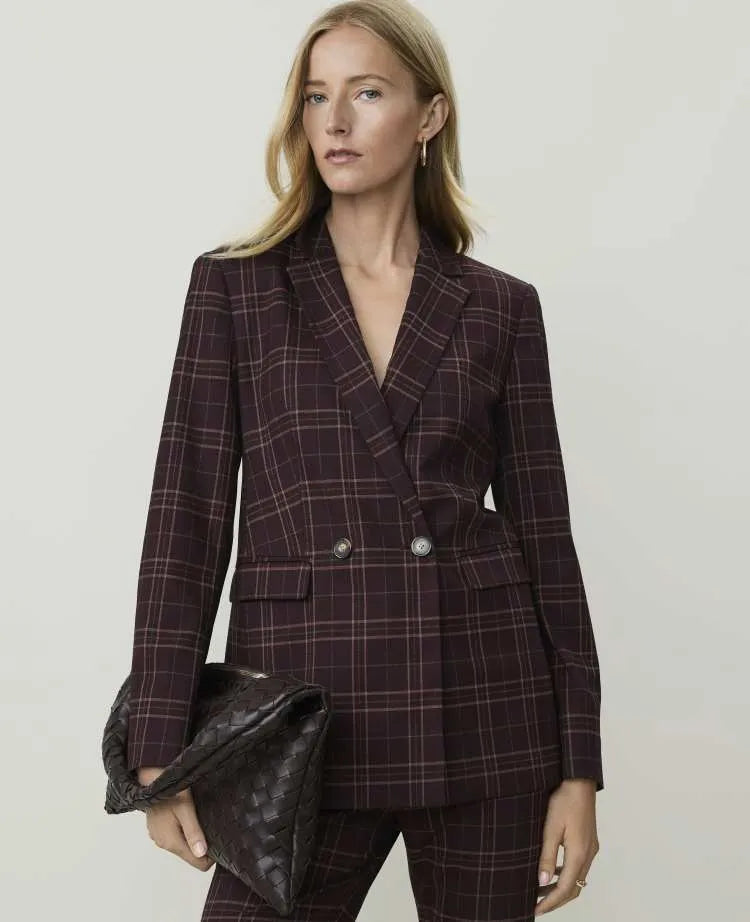 The Plaid Crosby Blazer