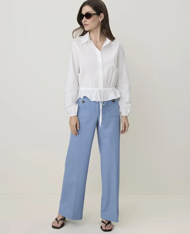 Petite Weekend Patch Pocket Pant