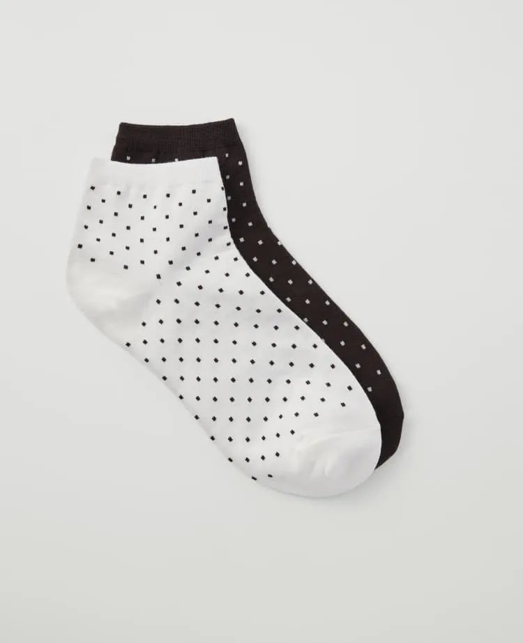 Polka Dot Ankle Sock Set