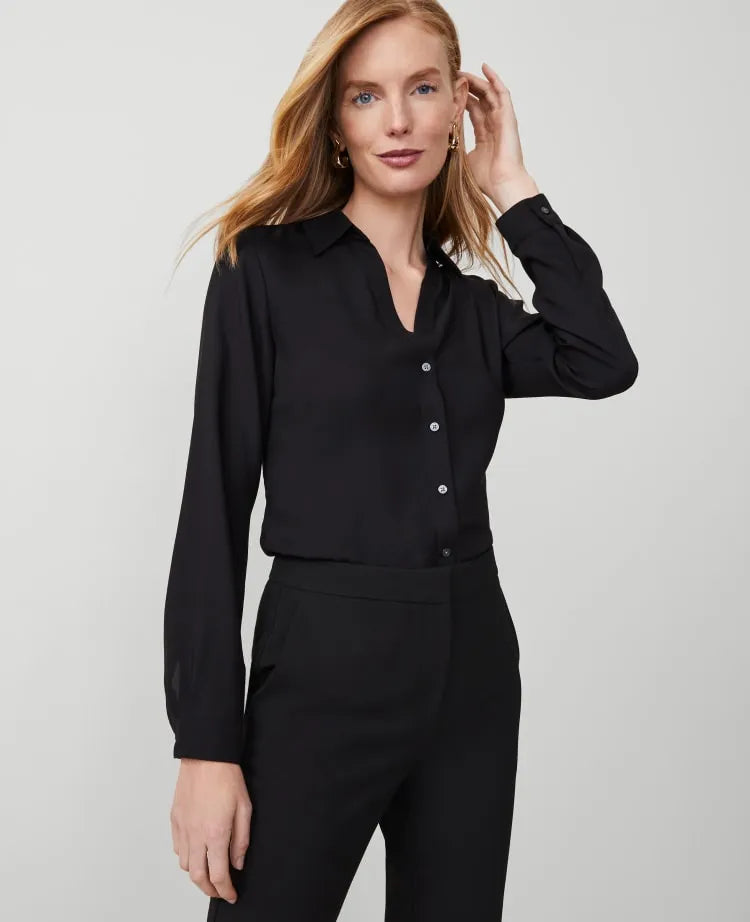 Essential Shirt in Satin