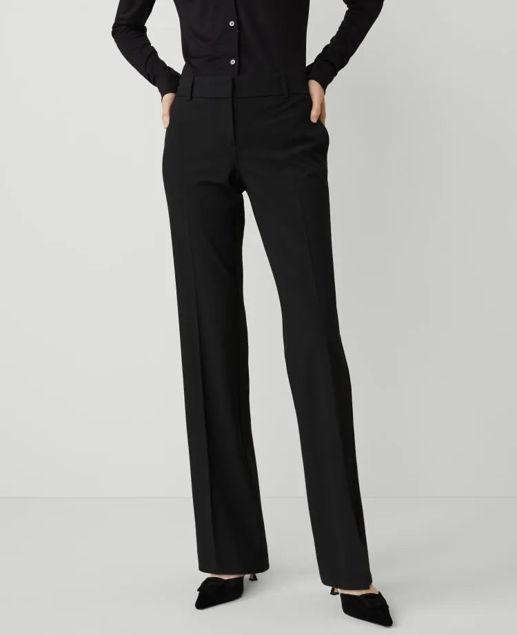 The Tall Mid Rise Trouser in Seasonless Stretch
