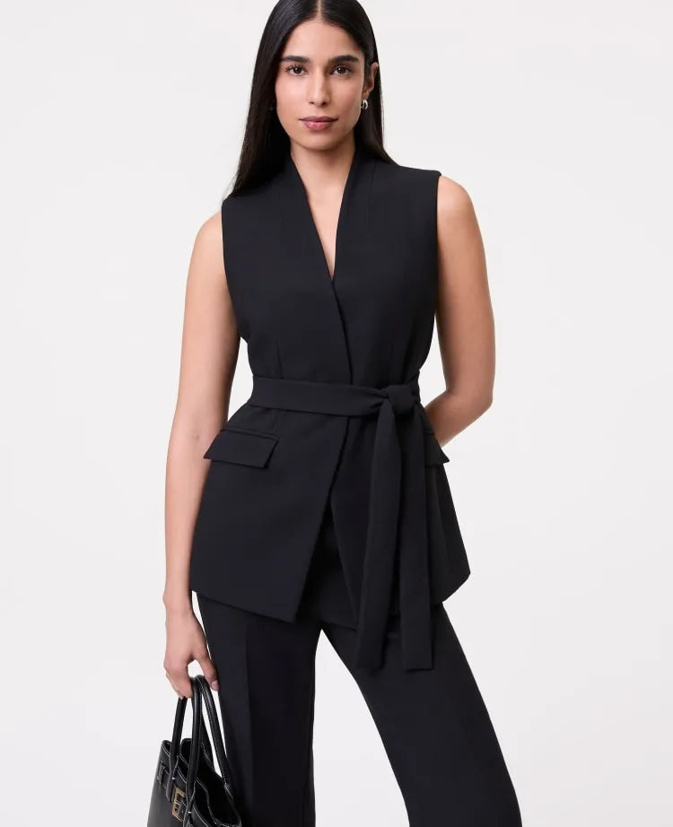 The Belted Long Vest