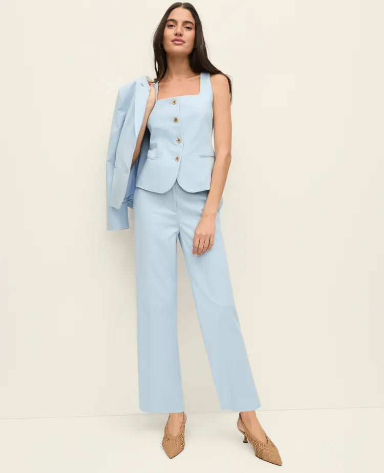 The High Rise Everyday Ankle Pant in Doubleweave