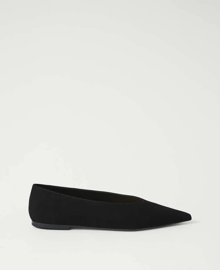 Suede Ballet Flat
