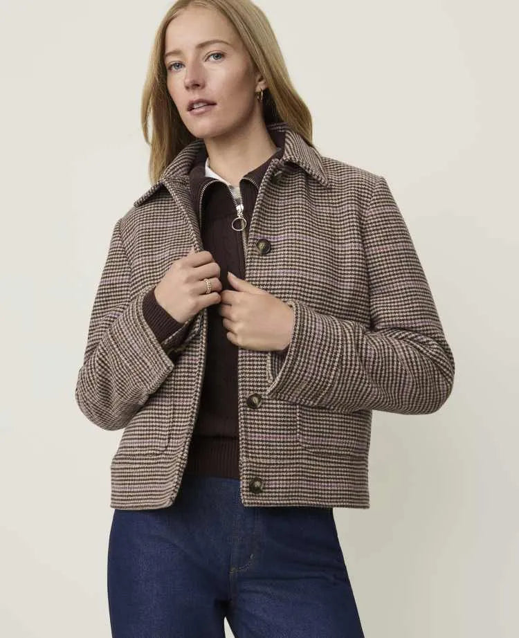 Weekend Plaid Barn Jacket