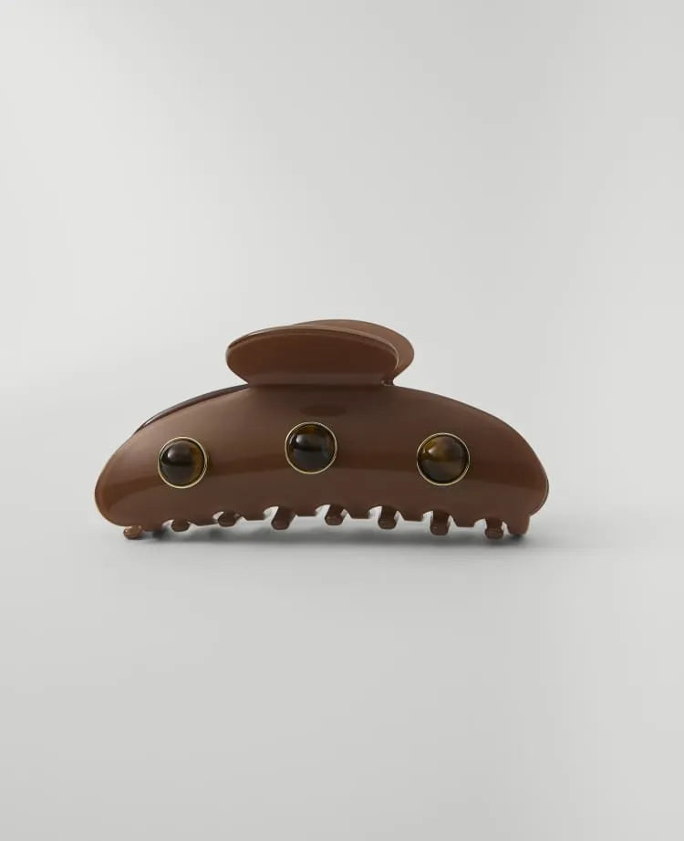 Weekend Stone Claw Clip