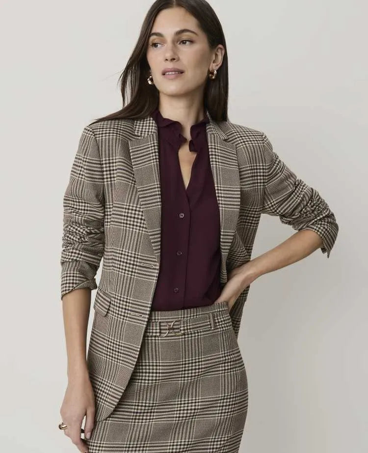 The Plaid Greenwich Blazer