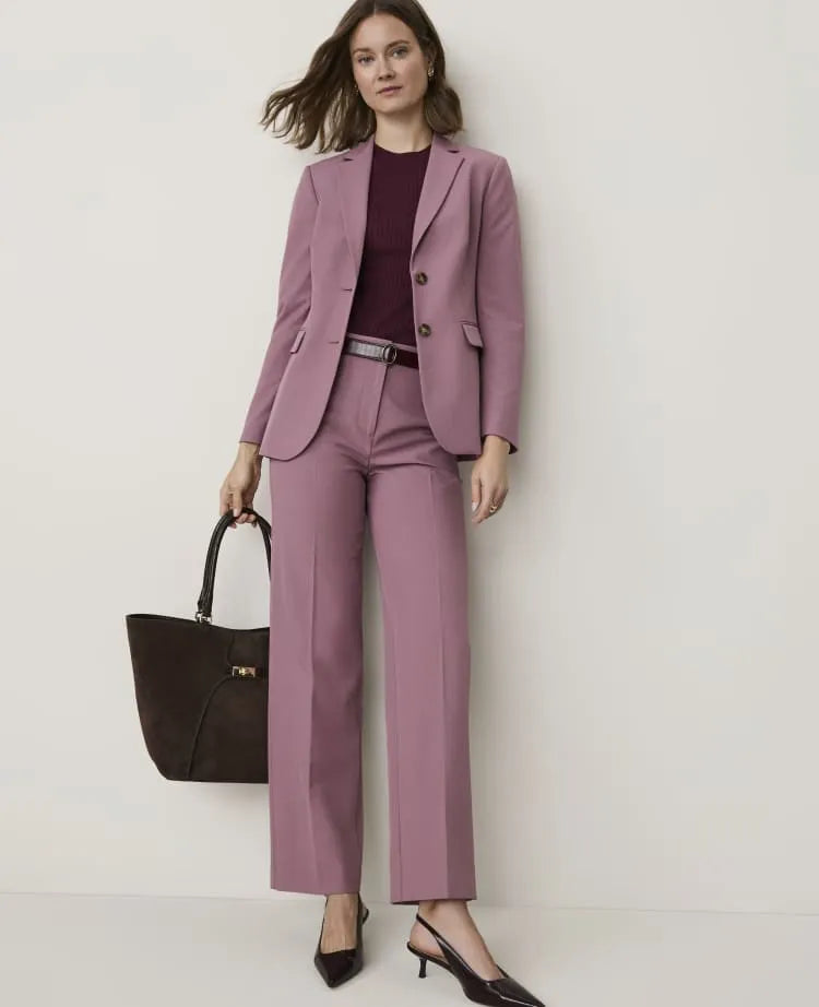 The High Rise Straight Pant