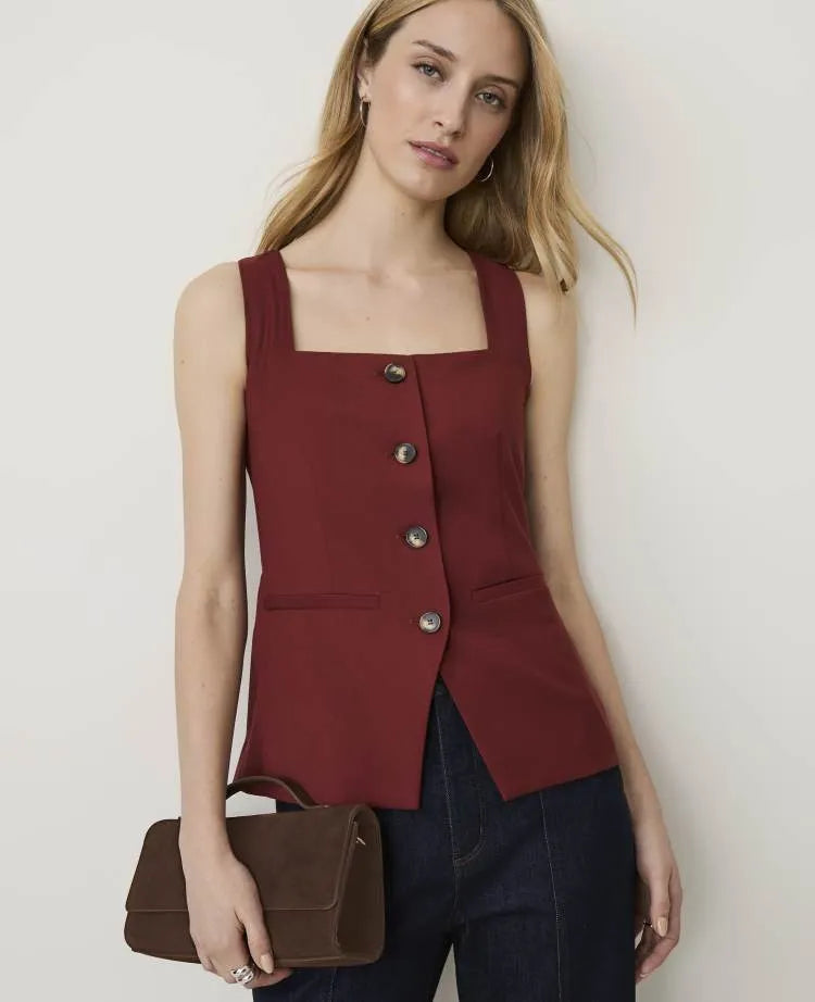 Square Neck Vest