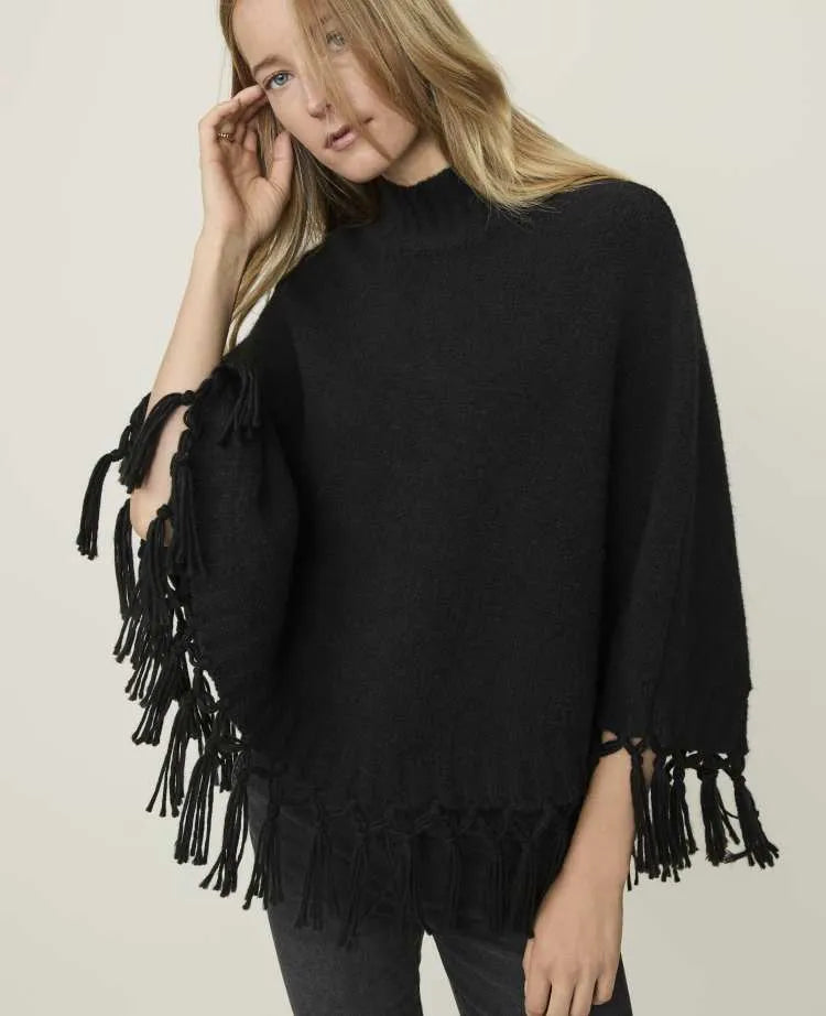 Weekend Fringe Poncho
