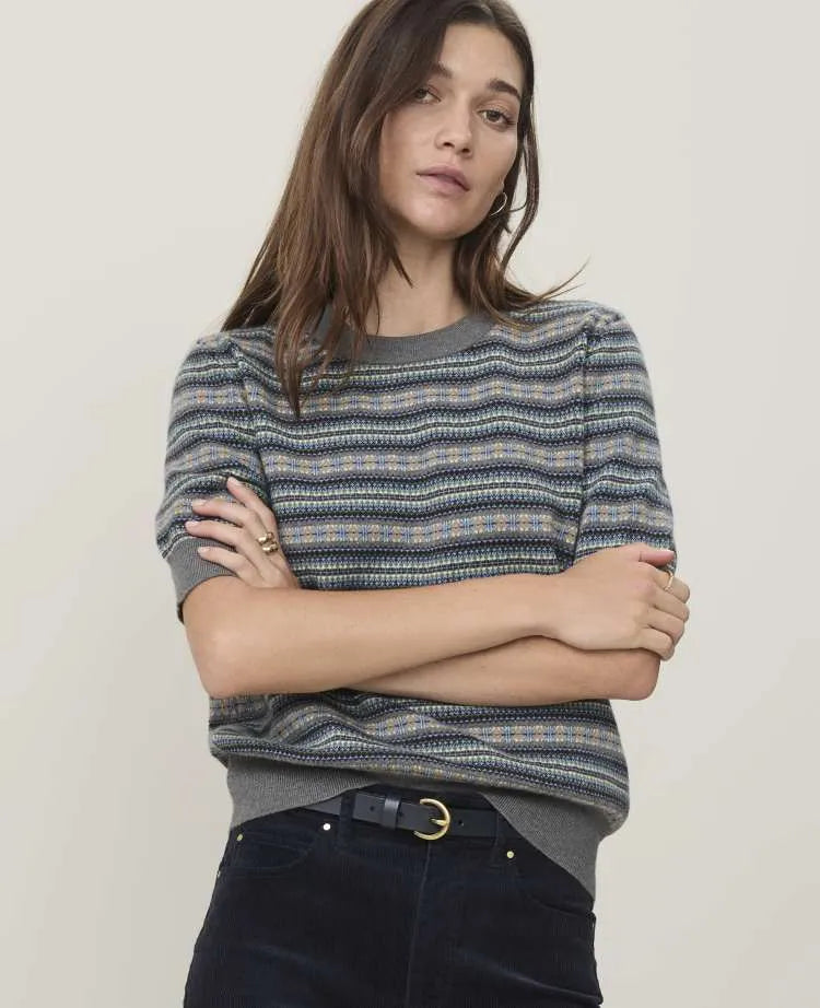 Weekend Fairisle Modern Sweater Tee