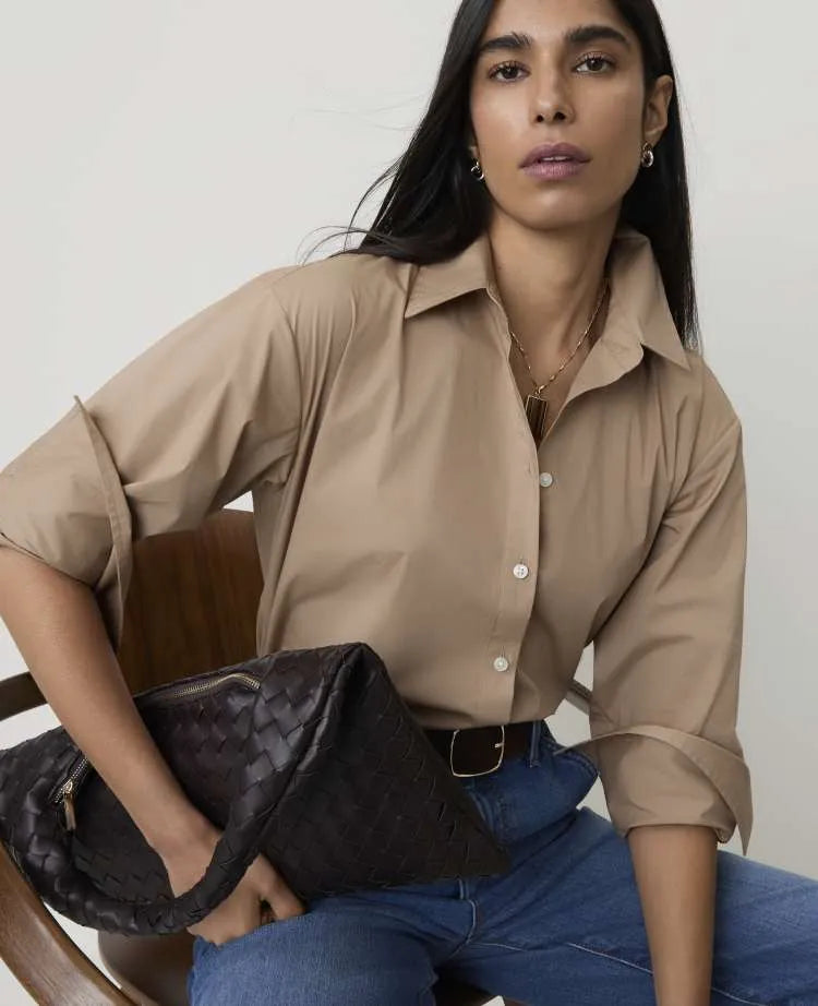 Oversized Button Down Shirt