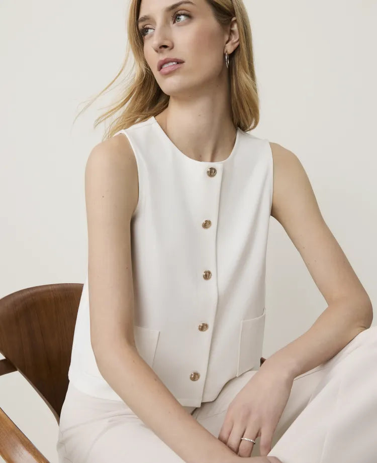 Button Patch Pocket Top