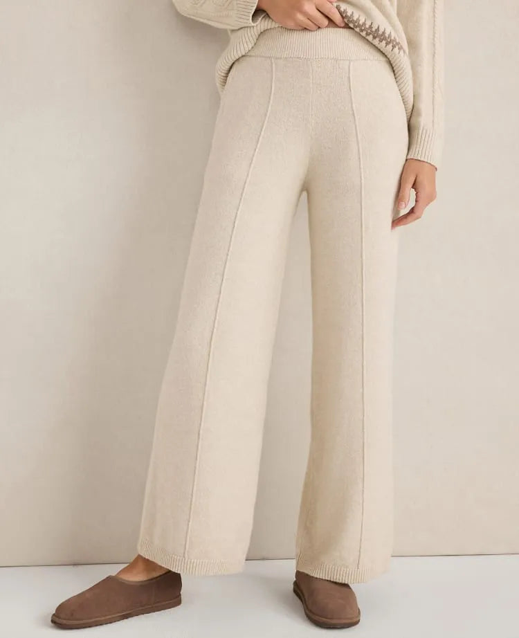 POLYLANA PINTUCK WIDE LEG
