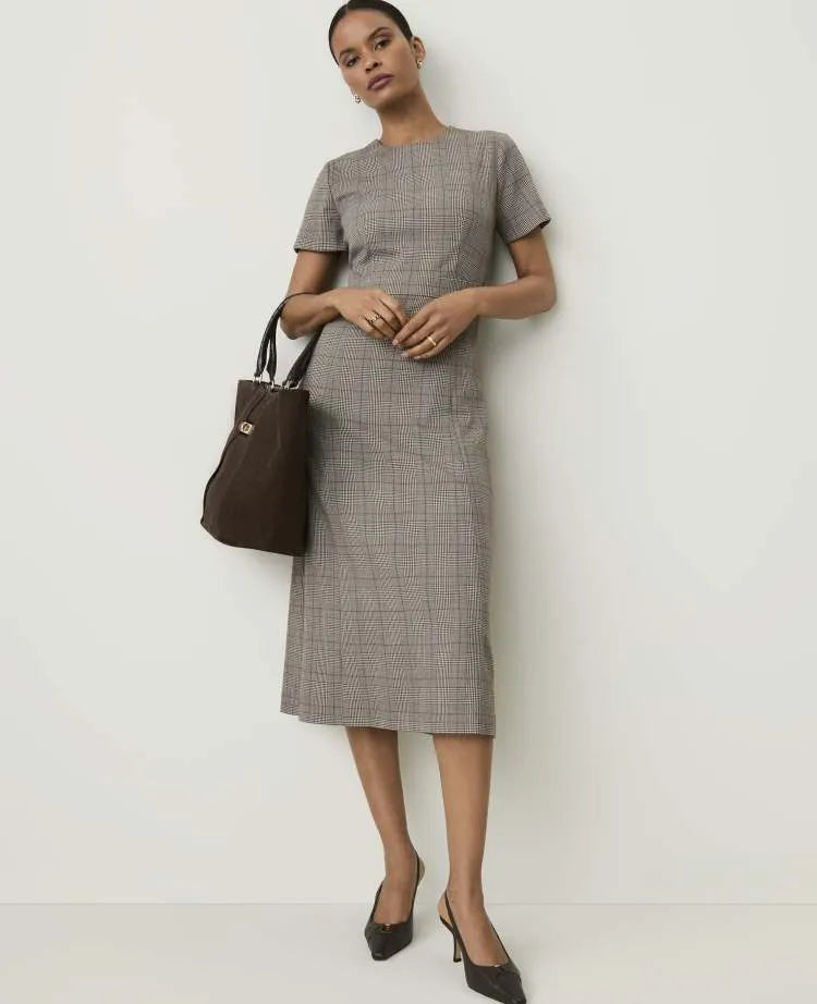 The Plaid Flare Dress