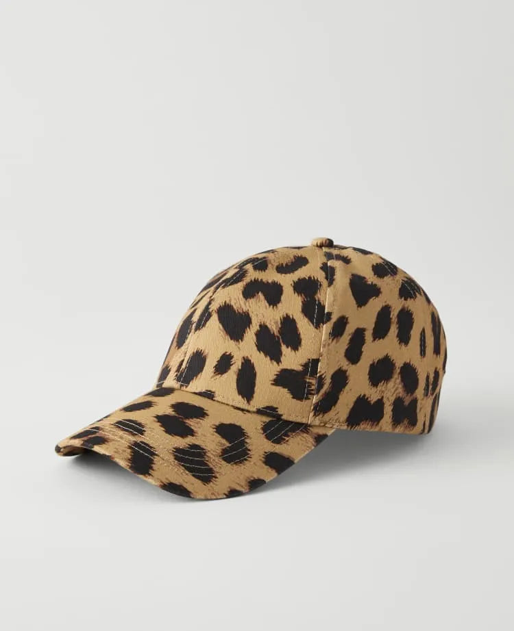 Weekend Animal Print Baseball Cap