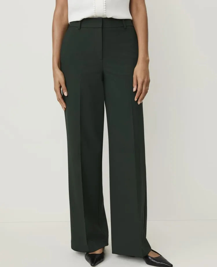 The Wide-Leg Pant in Seasonless Stretch — Curvy Fit