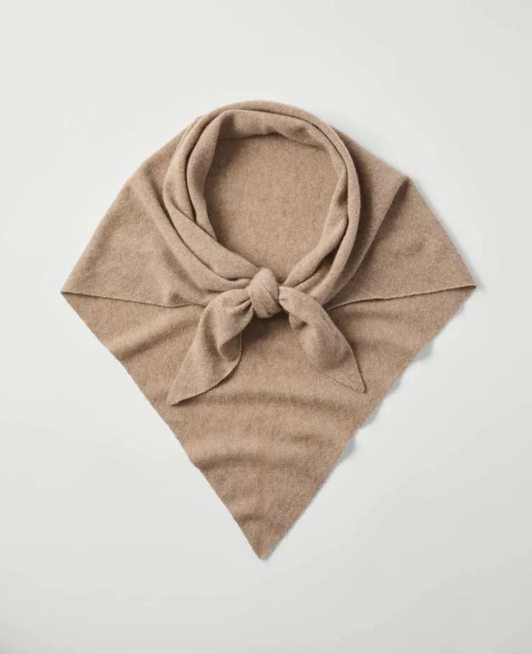 Cashmere Triangle Wrap Scarf