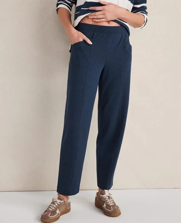 Haven Well Within Organic Cotton Interlock Barrel Leg Pants